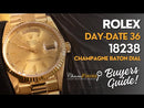 Day-Date 36 18238 (Champagne Baton Dial)