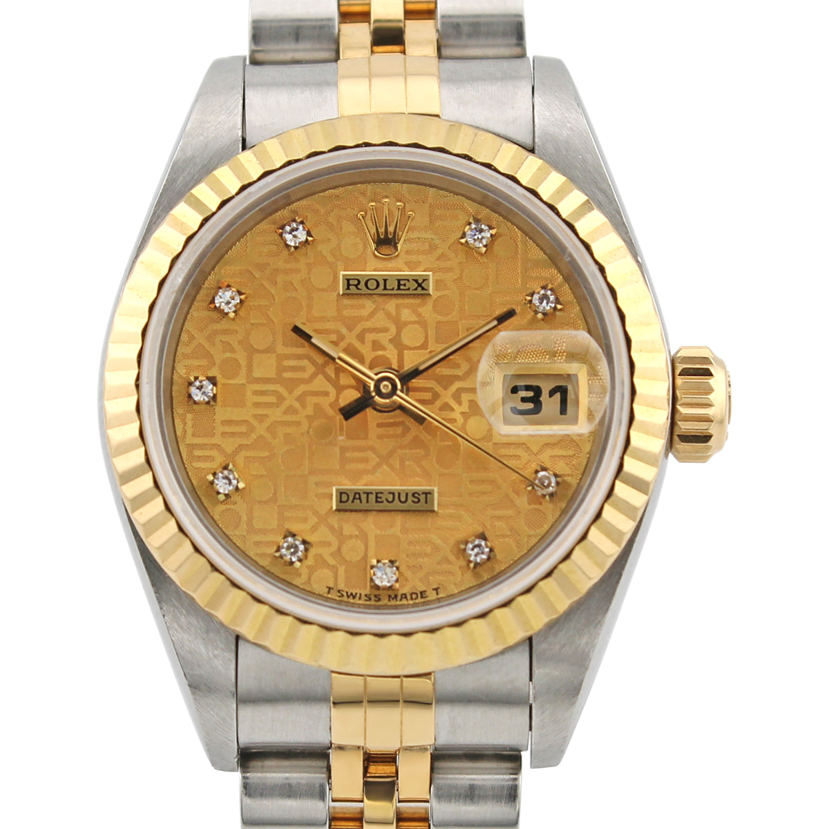 Lady Datejust 26mm 69173 (Champagne Jubilee Diamond Dial)