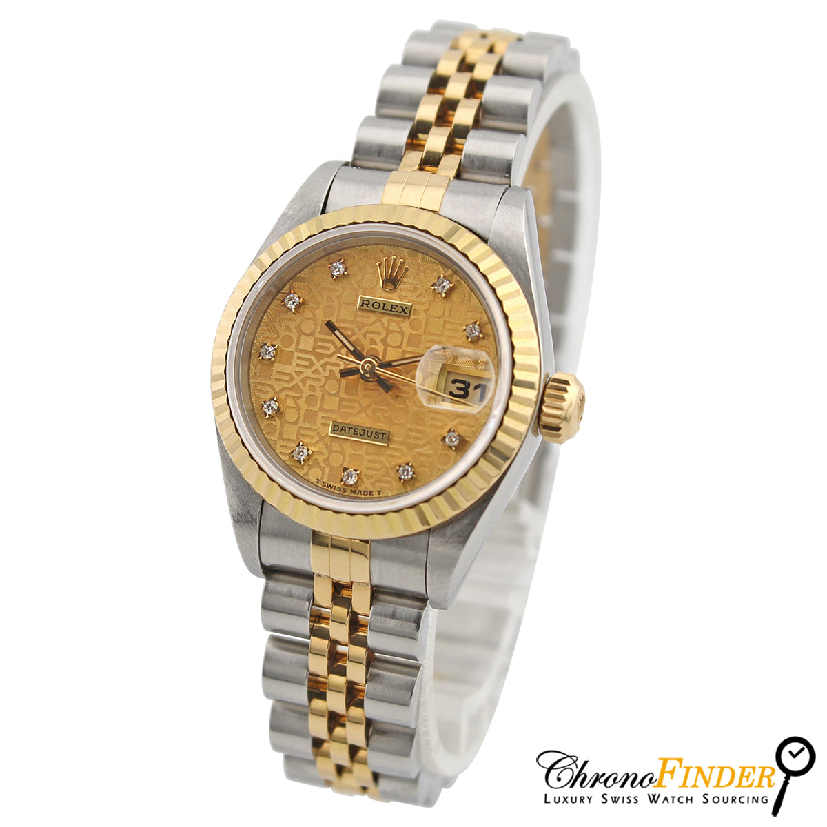 Lady Datejust 26mm 69173 (Champagne Jubilee Diamond Dial)