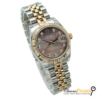 Datejust 31mm Midi 178271 (Tahitian Mother Of Pearl Diamond Dial)