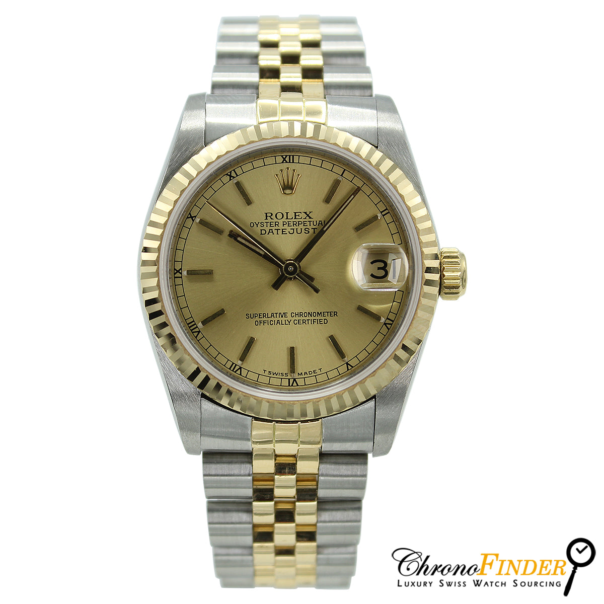 Datejust 31mm Midi 68273 (Champagne Baton Dial)