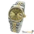 Datejust 31mm Midi 68273 (Champagne Baton Dial)