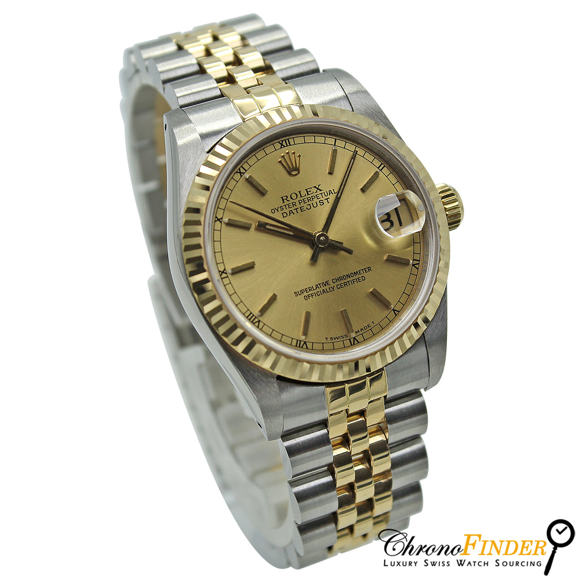 Datejust 31mm Midi 68273 (Champagne Baton Dial)