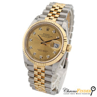 Datejust 36 126233 (Champagne Diamond Dial)