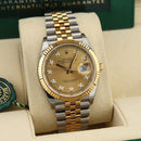 Datejust 36 126233 (Champagne Diamond Dial)