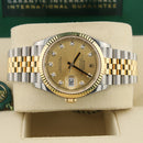 Datejust 36 126233 (Champagne Diamond Dial)