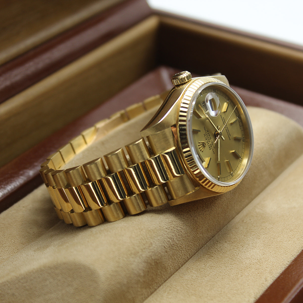 Day-Date 36 18038 (Champagne Baton Dial)
