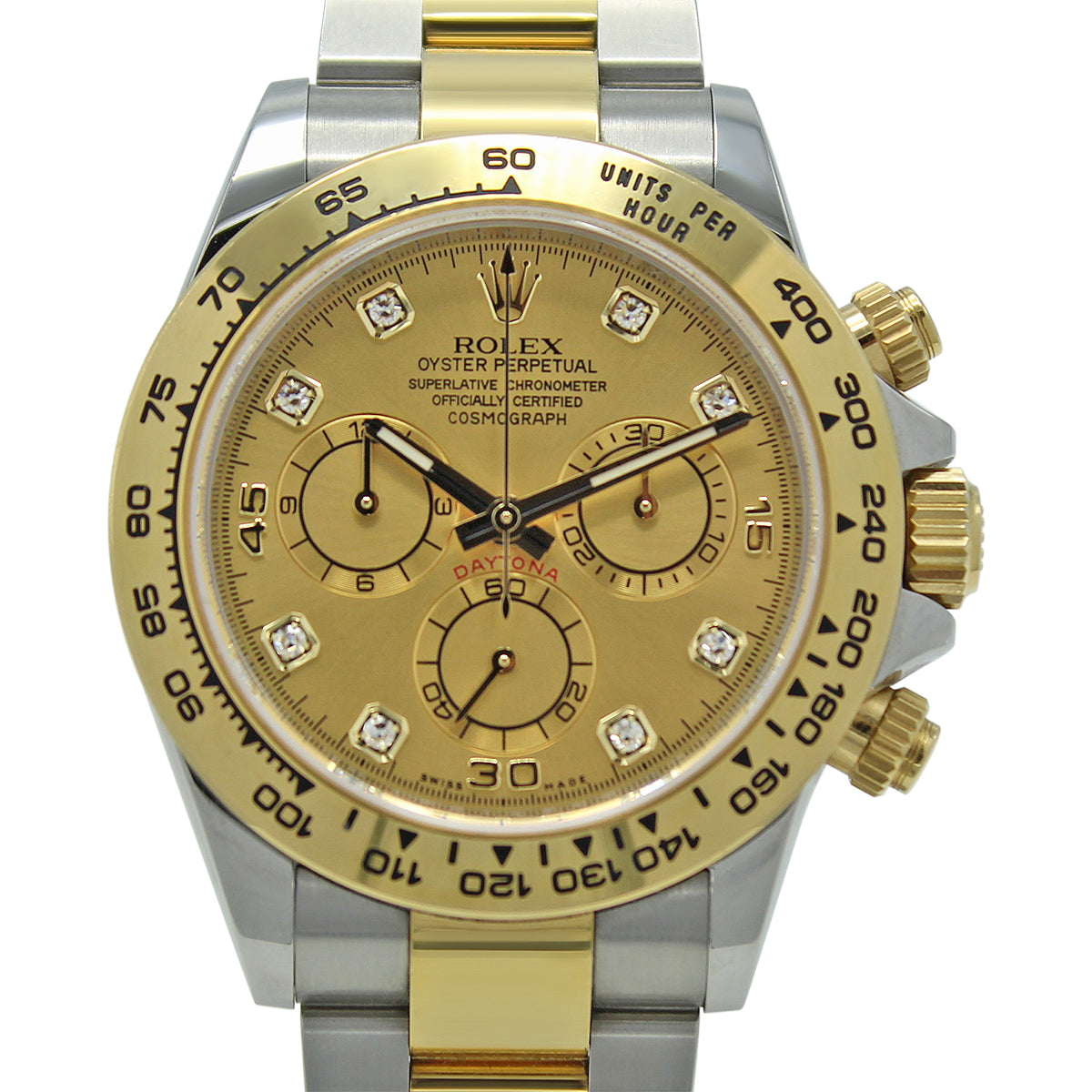 Cosmograph Daytona 116503 (Champagne Diamond Dial)