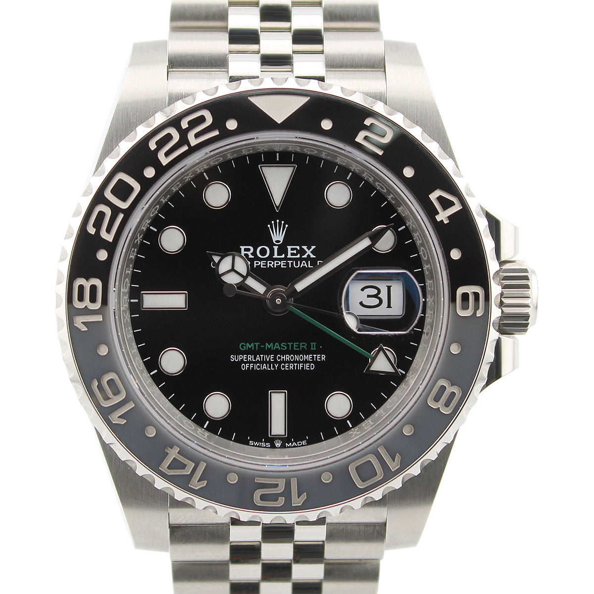 GMT-Master II 126710GRNR Bruce Wayne (Jubilee Bracelet)