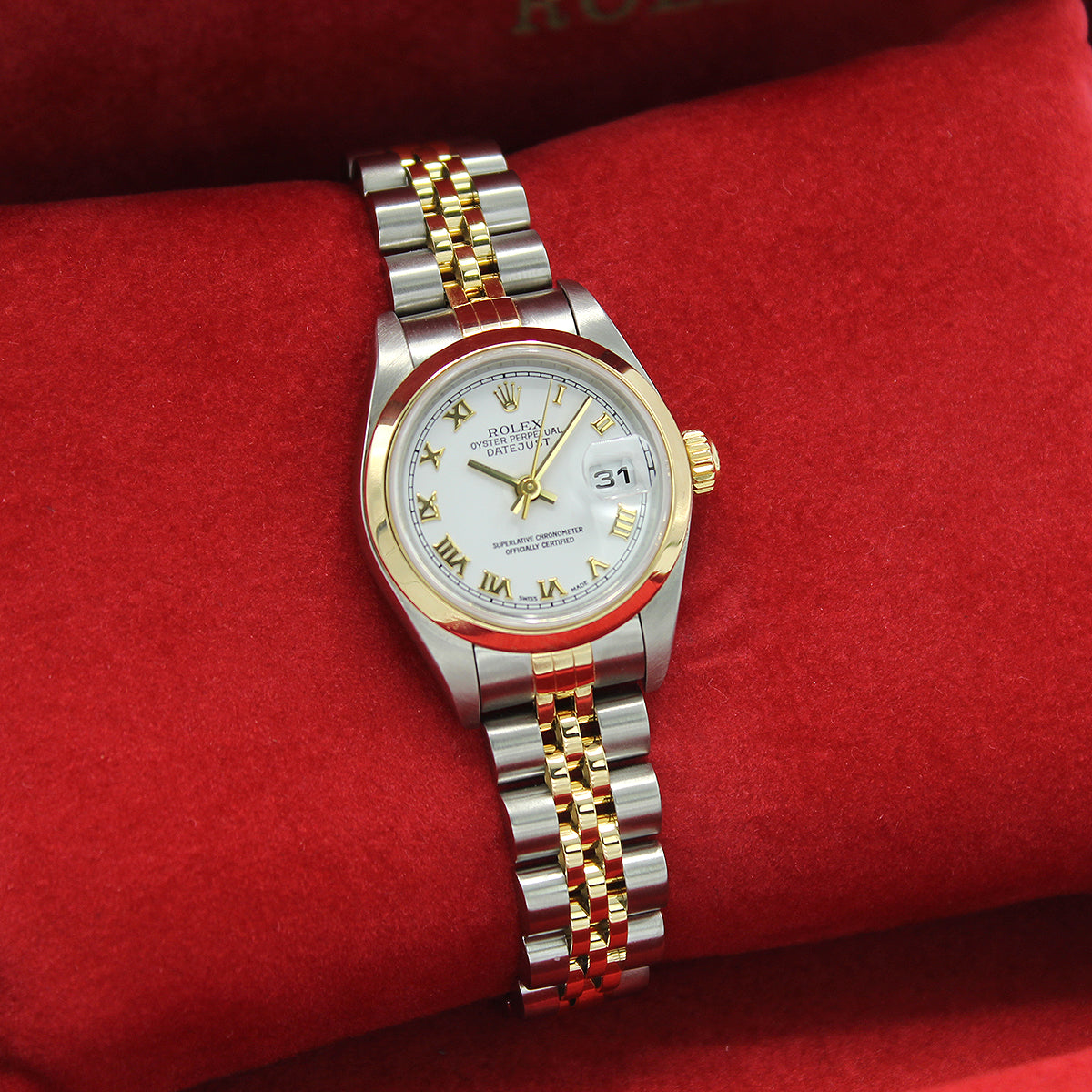 Lady Datejust 26mm 79163 (White Roman Numeral Dial)