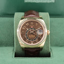 Sky-Dweller 326135 (Chocolate Arabic Dial)
