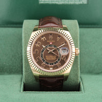 Sky-Dweller 326135 (Chocolate Arabic Dial)