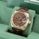 Sky-Dweller 326135 (Chocolate Arabic Dial)