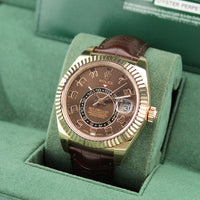 Sky-Dweller 326135 (Chocolate Arabic Dial)