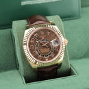 Sky-Dweller 326135 (Chocolate Arabic Dial)
