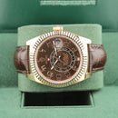 Sky-Dweller 326135 (Chocolate Arabic Dial)