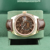 Sky-Dweller 326135 (Chocolate Arabic Dial)
