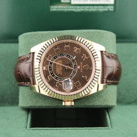 Sky-Dweller 326135 (Chocolate Arabic Dial)