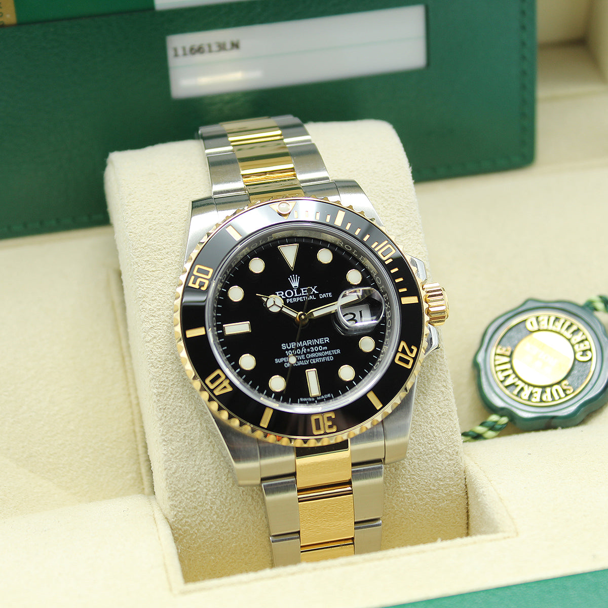 Submariner Date 116613LN