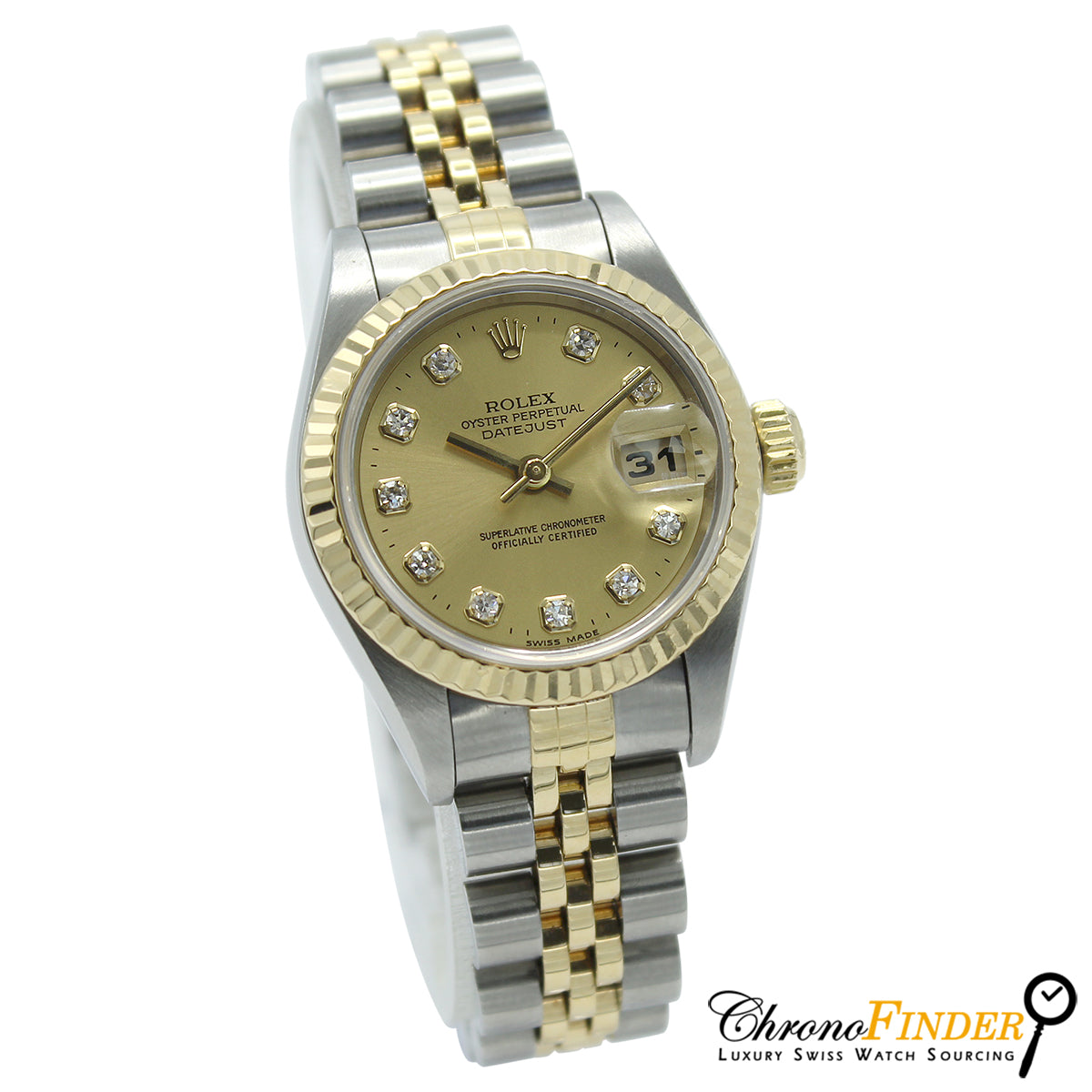 Lady Datejust 26mm 69173 (Champagne Diamond Dial) — 10