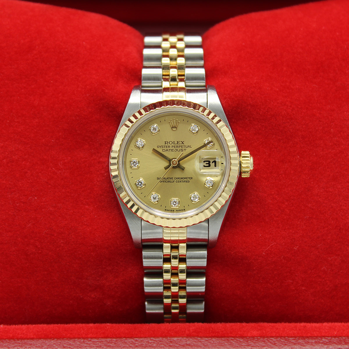 Lady Datejust 26mm 69173 (Champagne Diamond Dial) — 4
