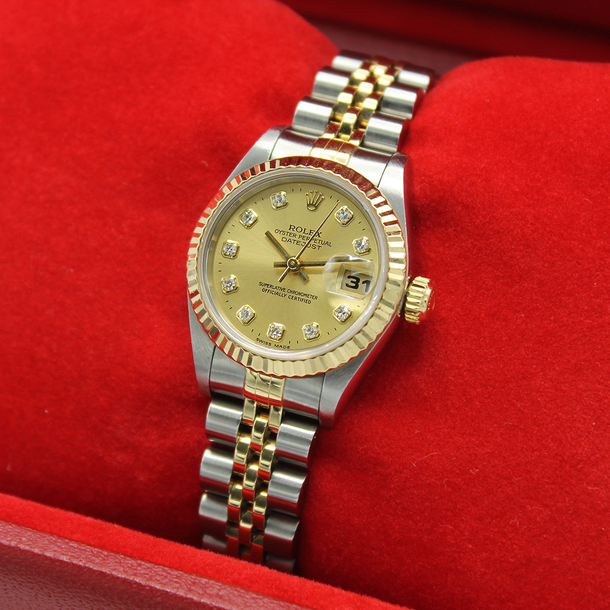 Lady Datejust 26mm 69173 (Champagne Diamond Dial) — 5