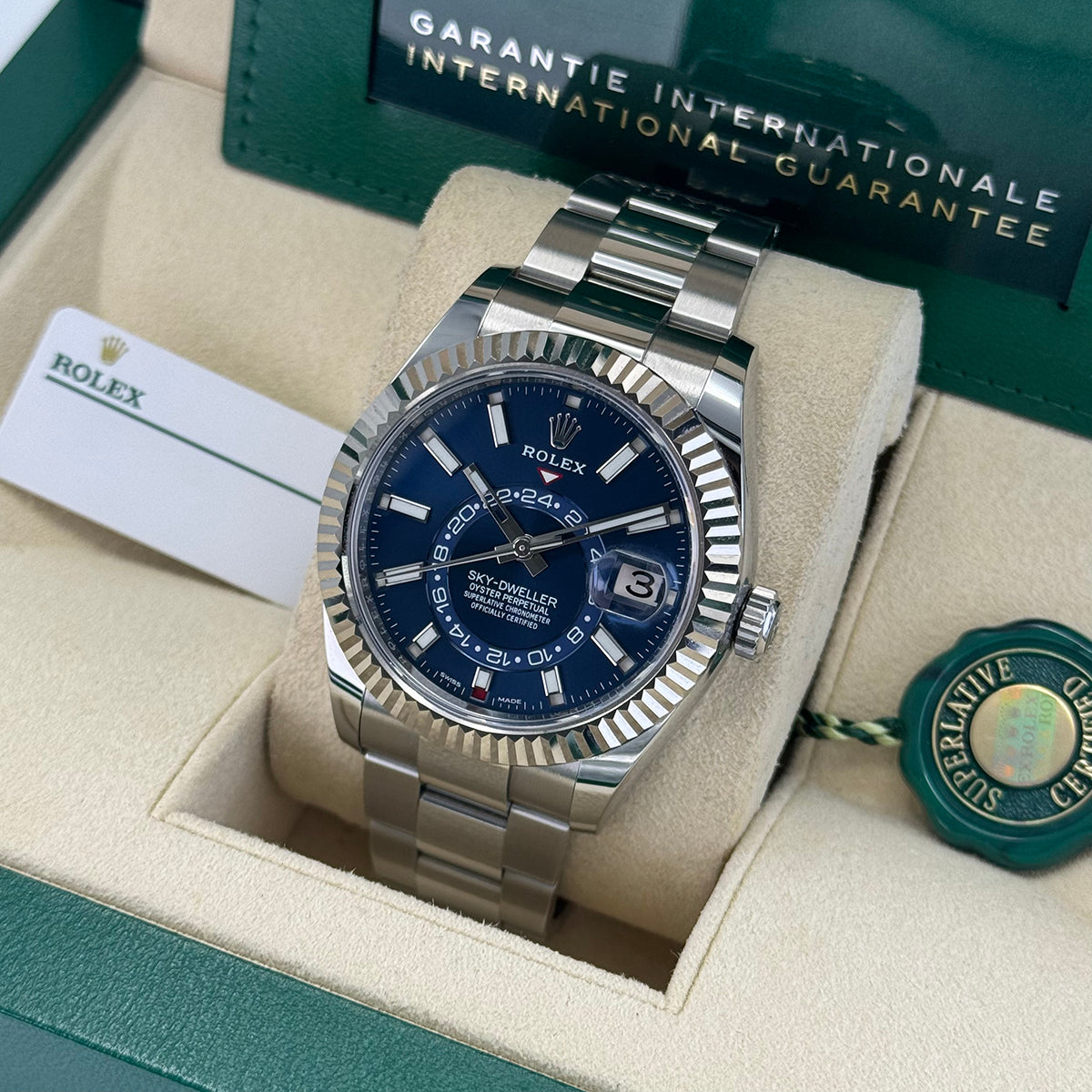 Sky-Dweller 326934 (Blue Dial) — 8