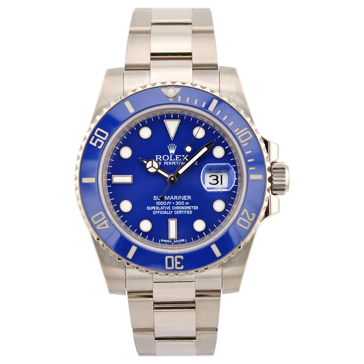 Submariner Date 116619LB Smurf — 5