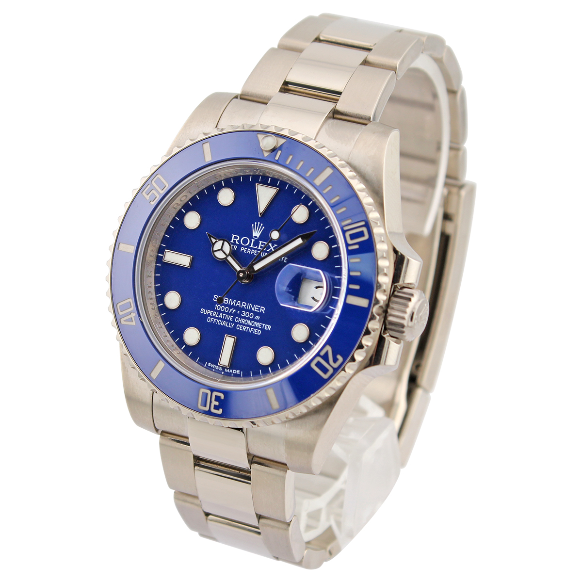 Submariner Date 116619LB Smurf — 2