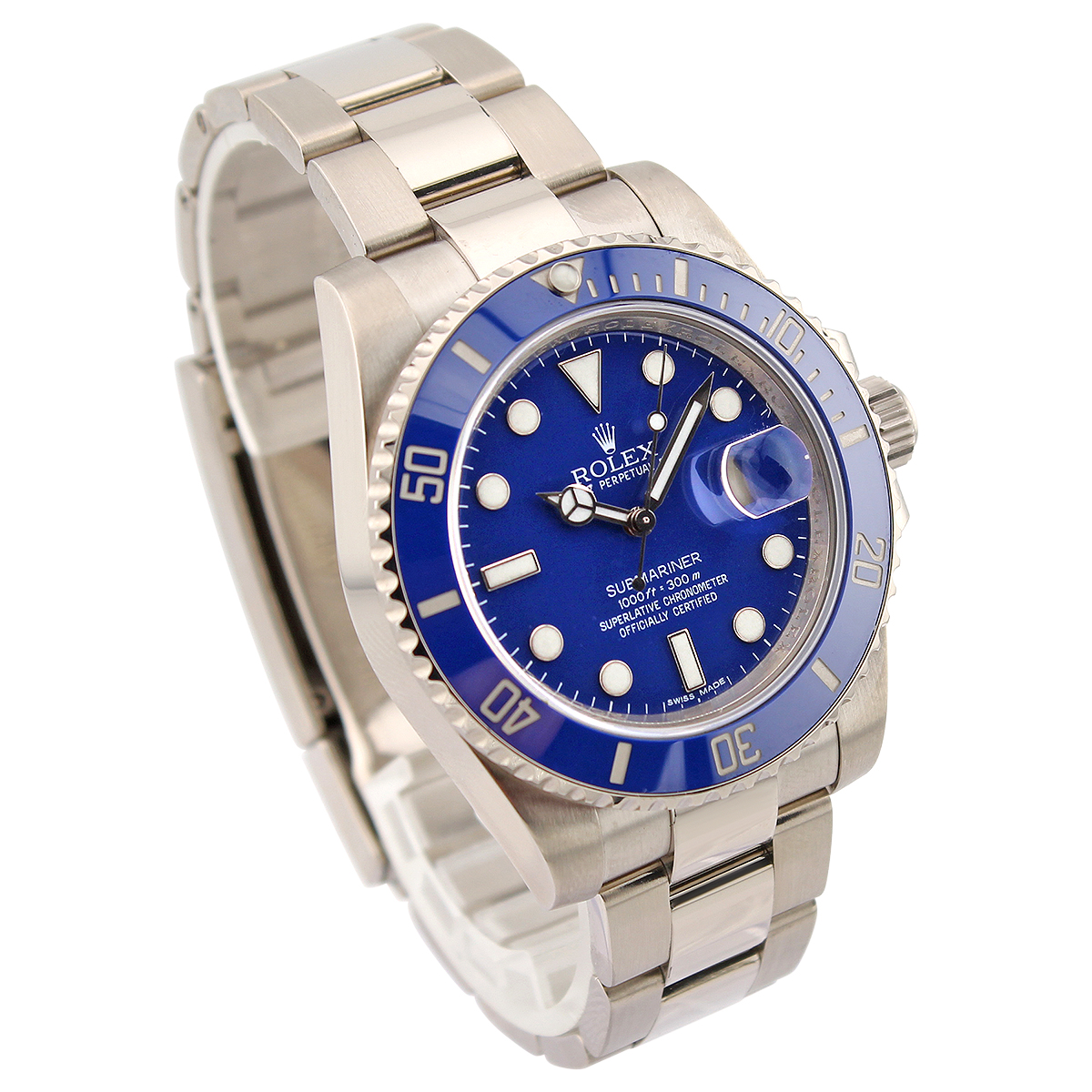 Submariner Date 116619LB Smurf — 4
