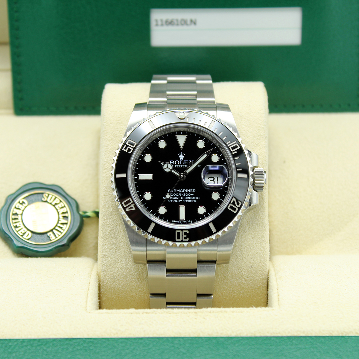 Submariner Date 116610LN — 5