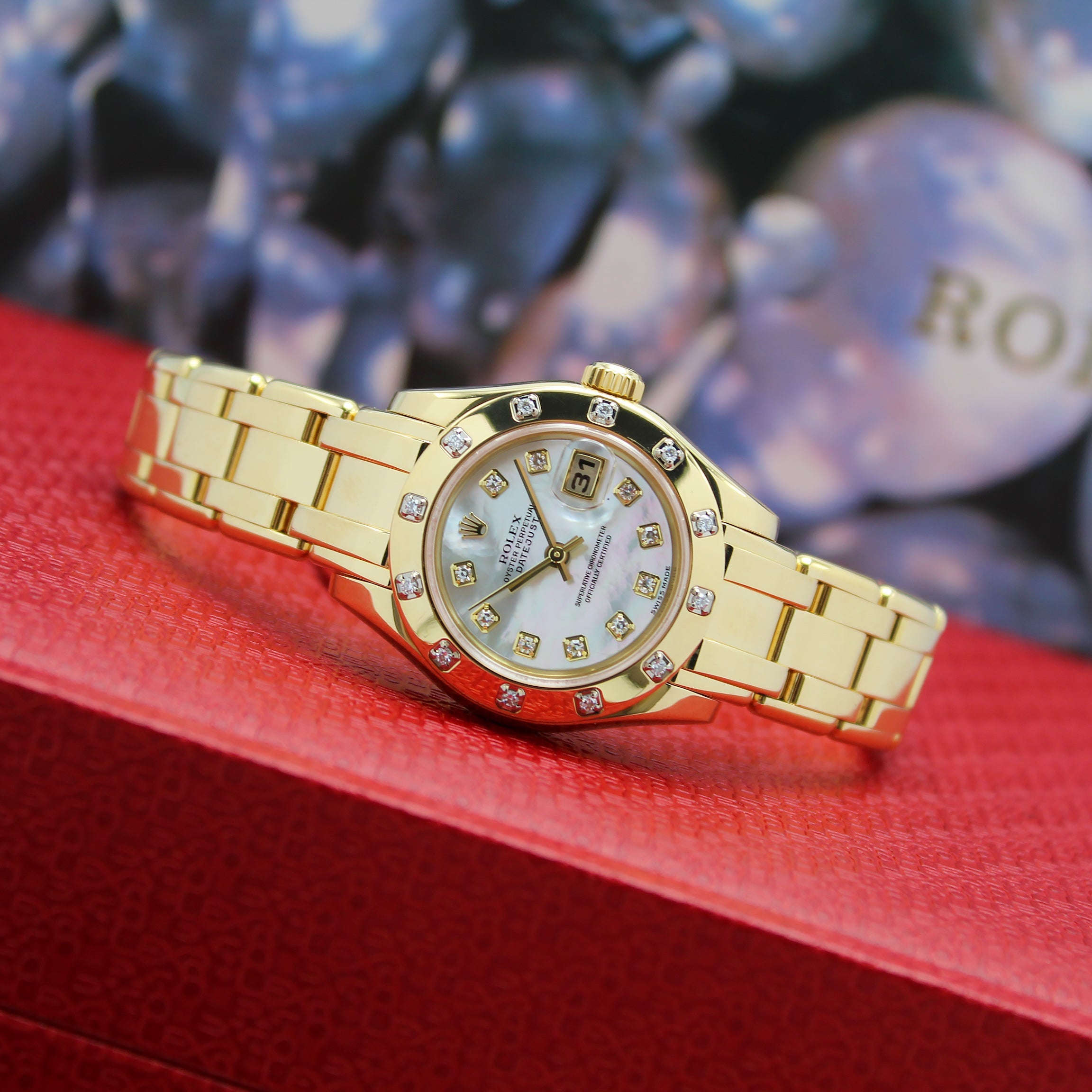Pearlmaster 80318 (Mother Of Pearl Diamond Dial) — 9