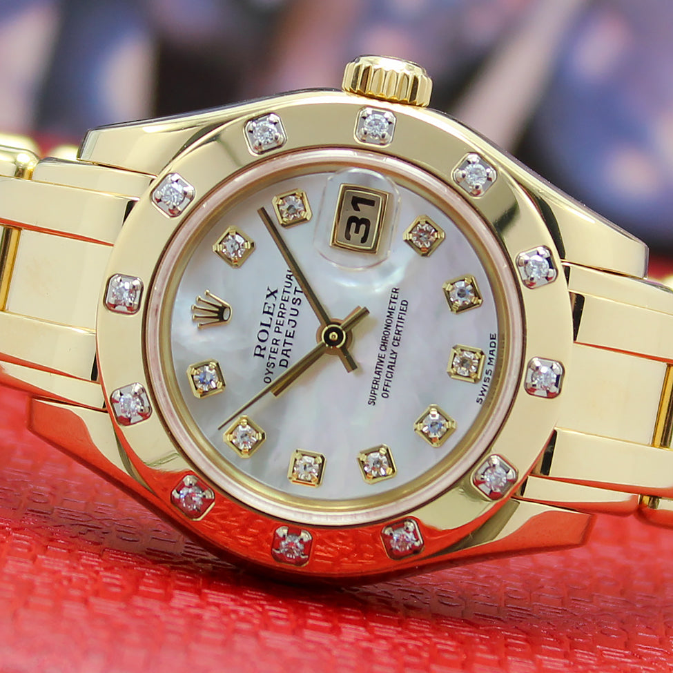 Pearlmaster 80318 (Mother Of Pearl Diamond Dial) — 3