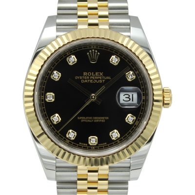 Rolex Datejust 41 126333 Black Diamond