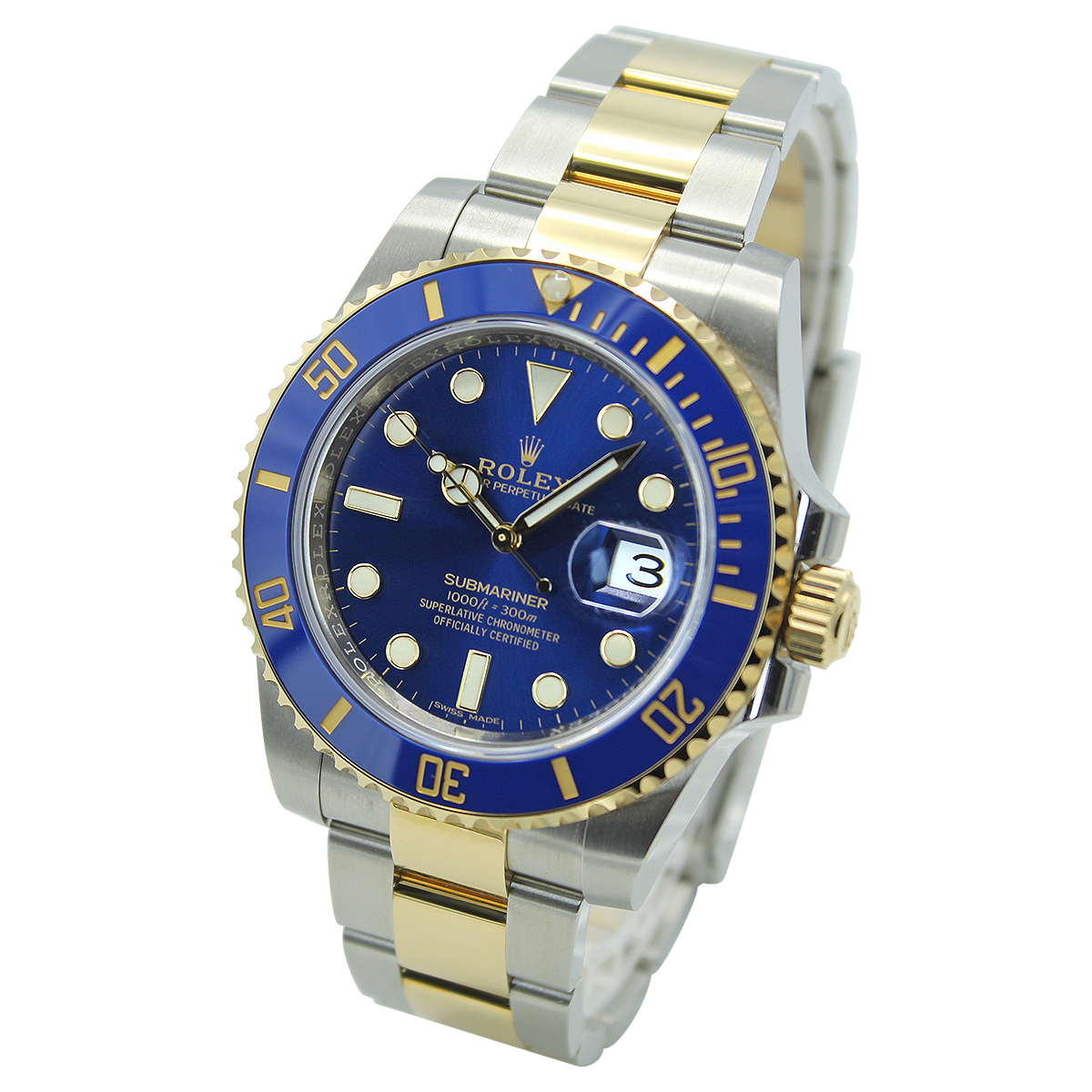 Submariner Date 116613LB (Bluesy) — 2