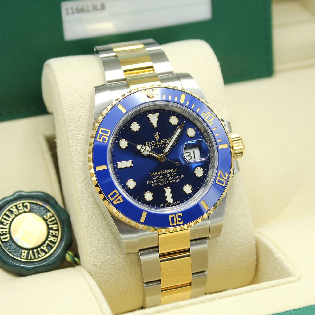 Submariner Date 116613LB (Bluesy) — 5