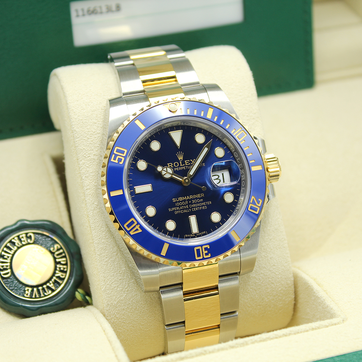 Submariner Date 116613LB (Bluesy) — 5