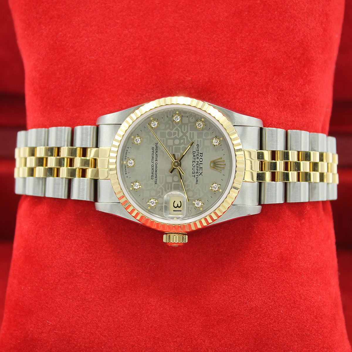Datejust 31 68273 (Silver Jubilee Diamond Dial) — 11