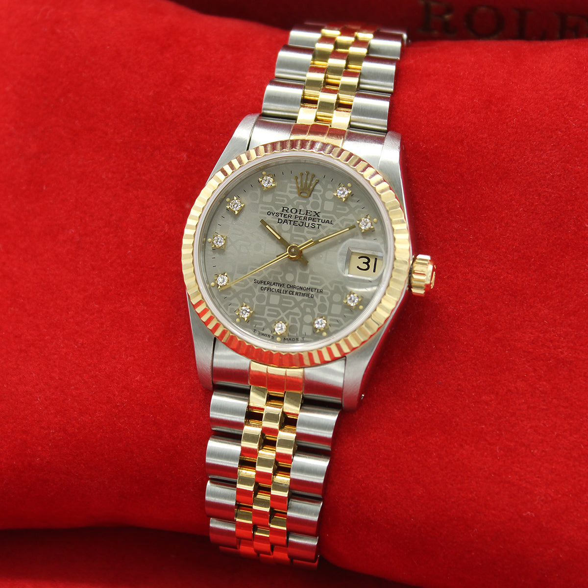 Datejust 31 68273 (Silver Jubilee Diamond Dial) — 6