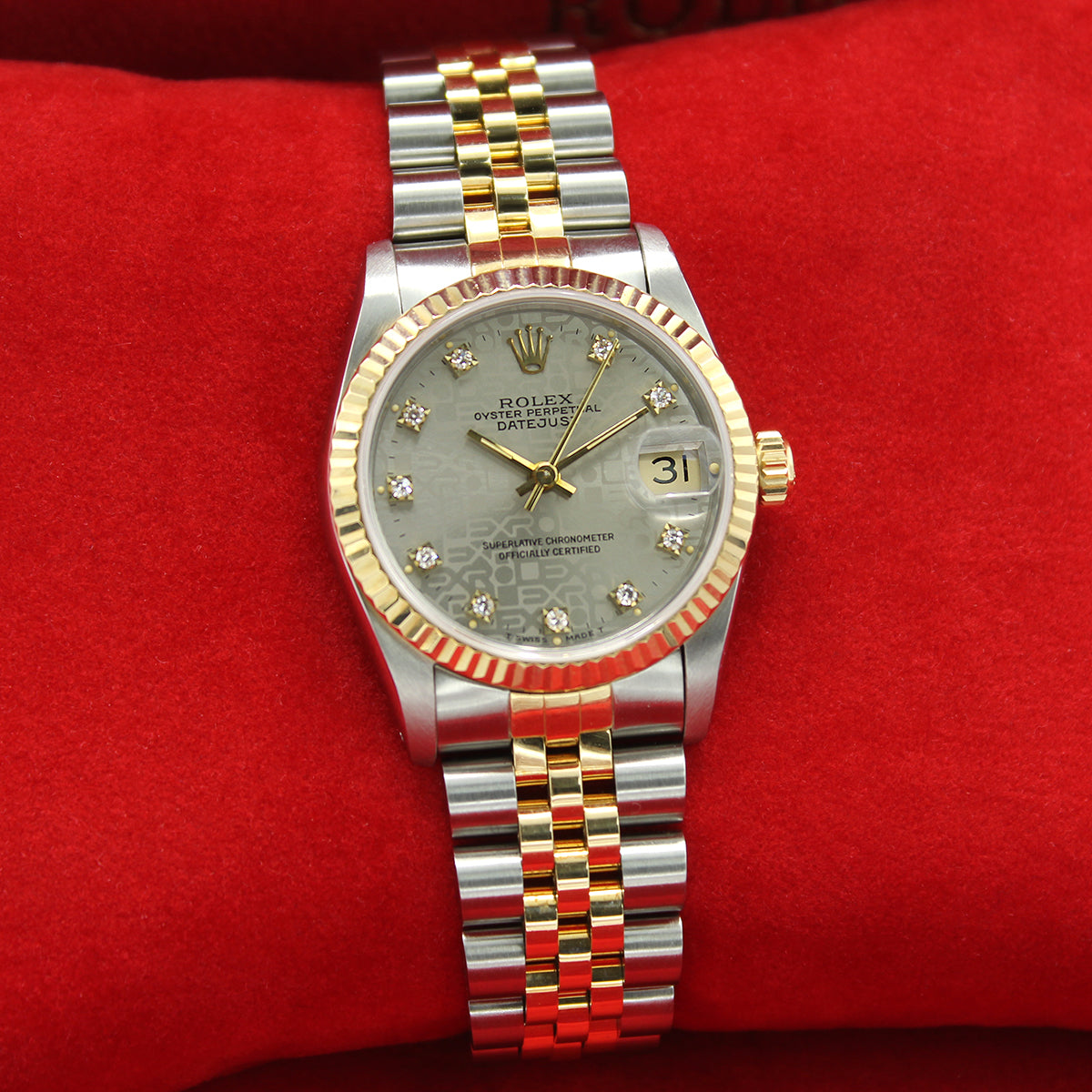Datejust 31 68273 (Silver Jubilee Diamond Dial) — 7