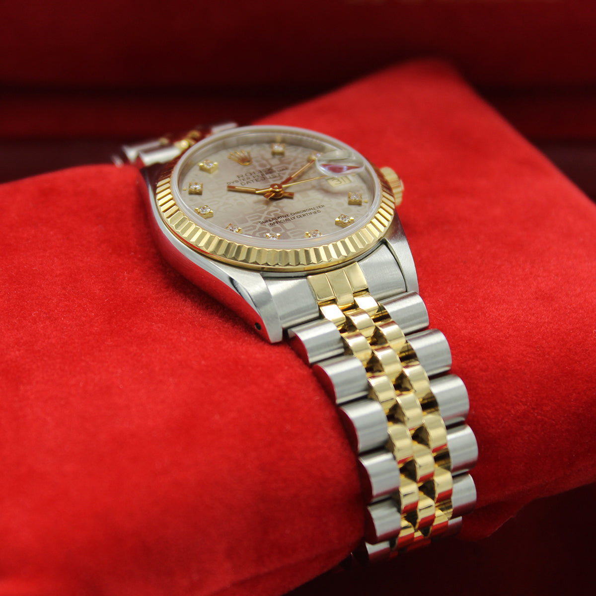 Datejust 31 68273 (Silver Jubilee Diamond Dial) — 8