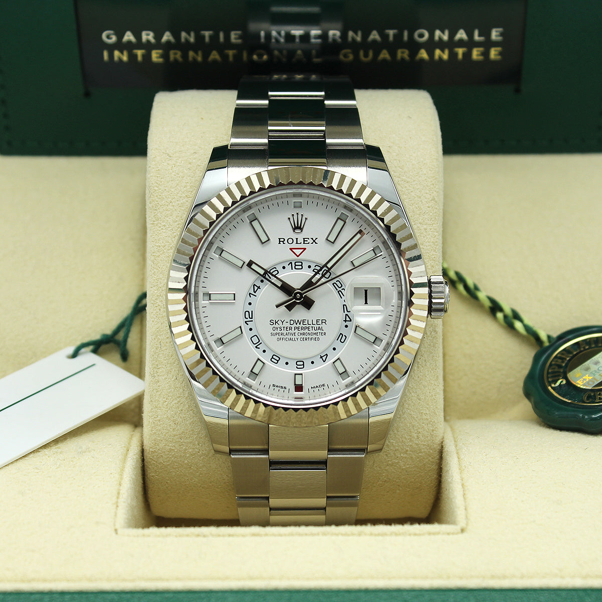 Sky-Dweller 326934 (White Dial) — 5