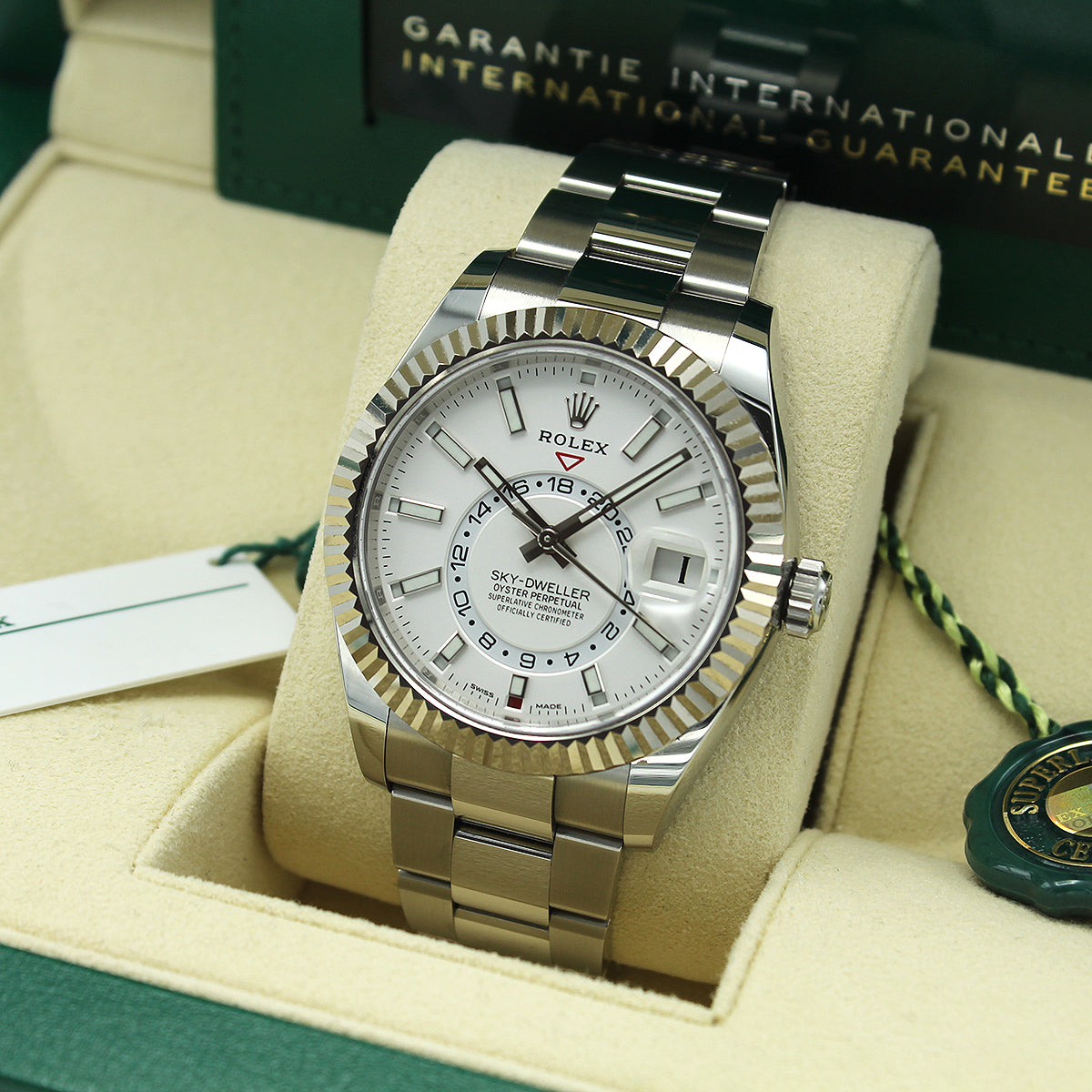 Sky-Dweller 326934 (White Dial) — 7