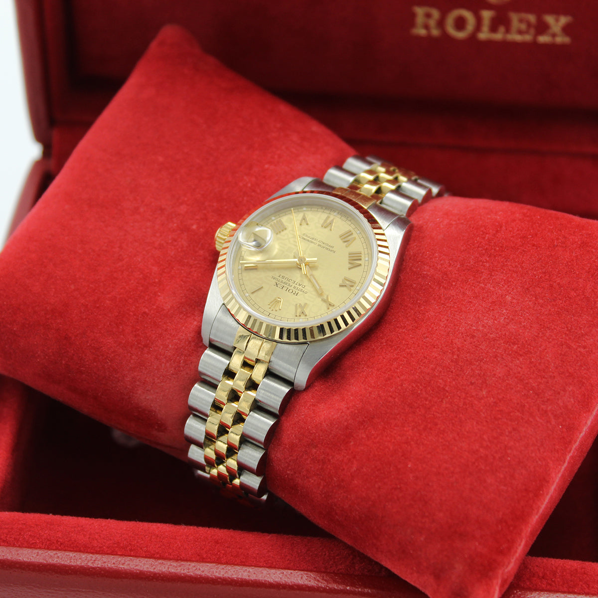 Datejust 31mm Midi 68273 (Champagne Jubilee Roman Numeral Dial) — 9