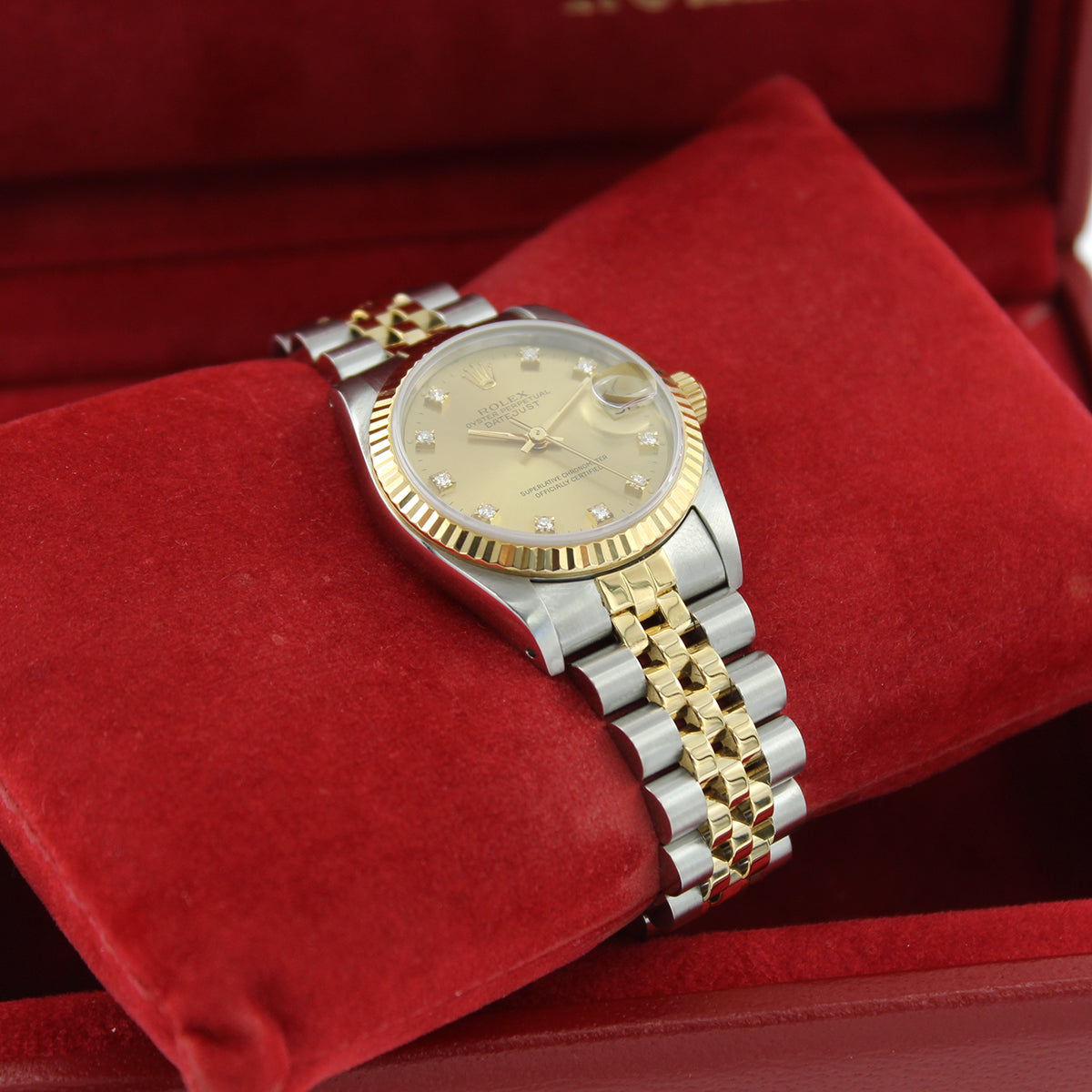 Datejust 31mm Midi 68273 (Champagne Diamond Dial) — 8