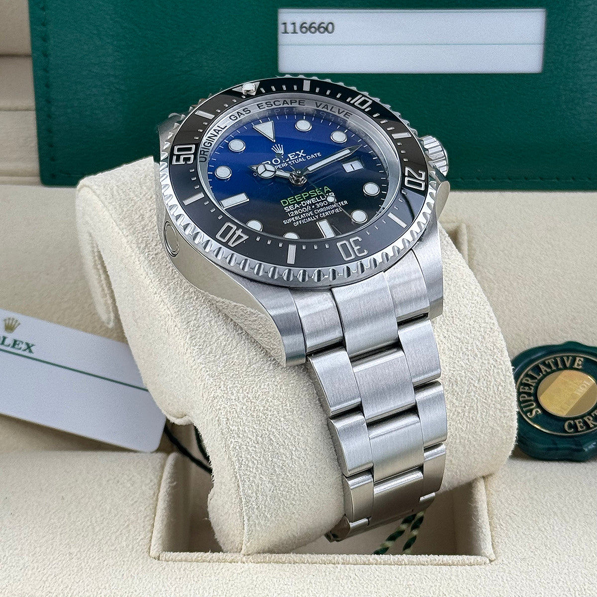 Sea-Dweller Deepsea 116660 (James Cameron D-Blue Dial) — 10