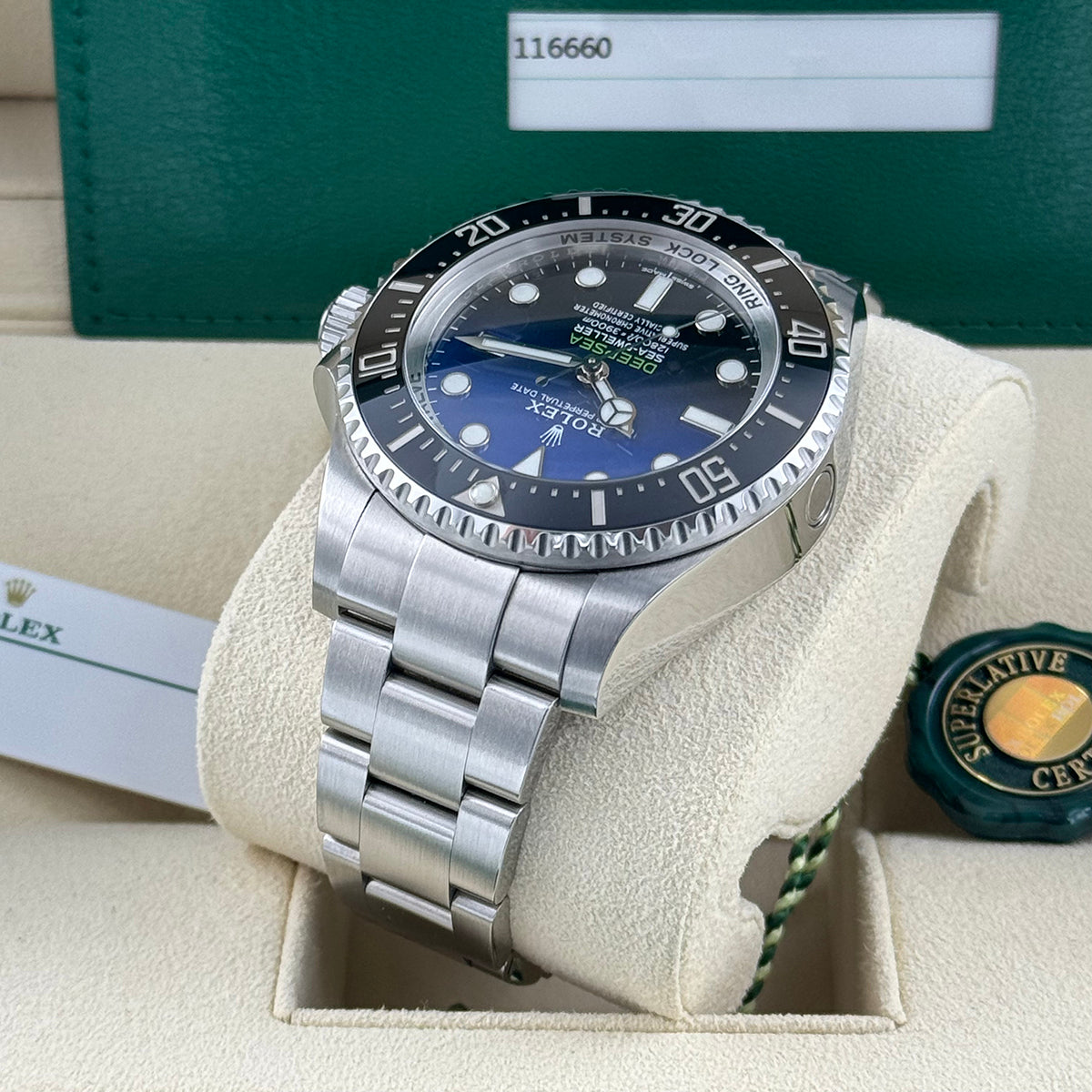 Sea-Dweller Deepsea 116660 (James Cameron D-Blue Dial) — 11