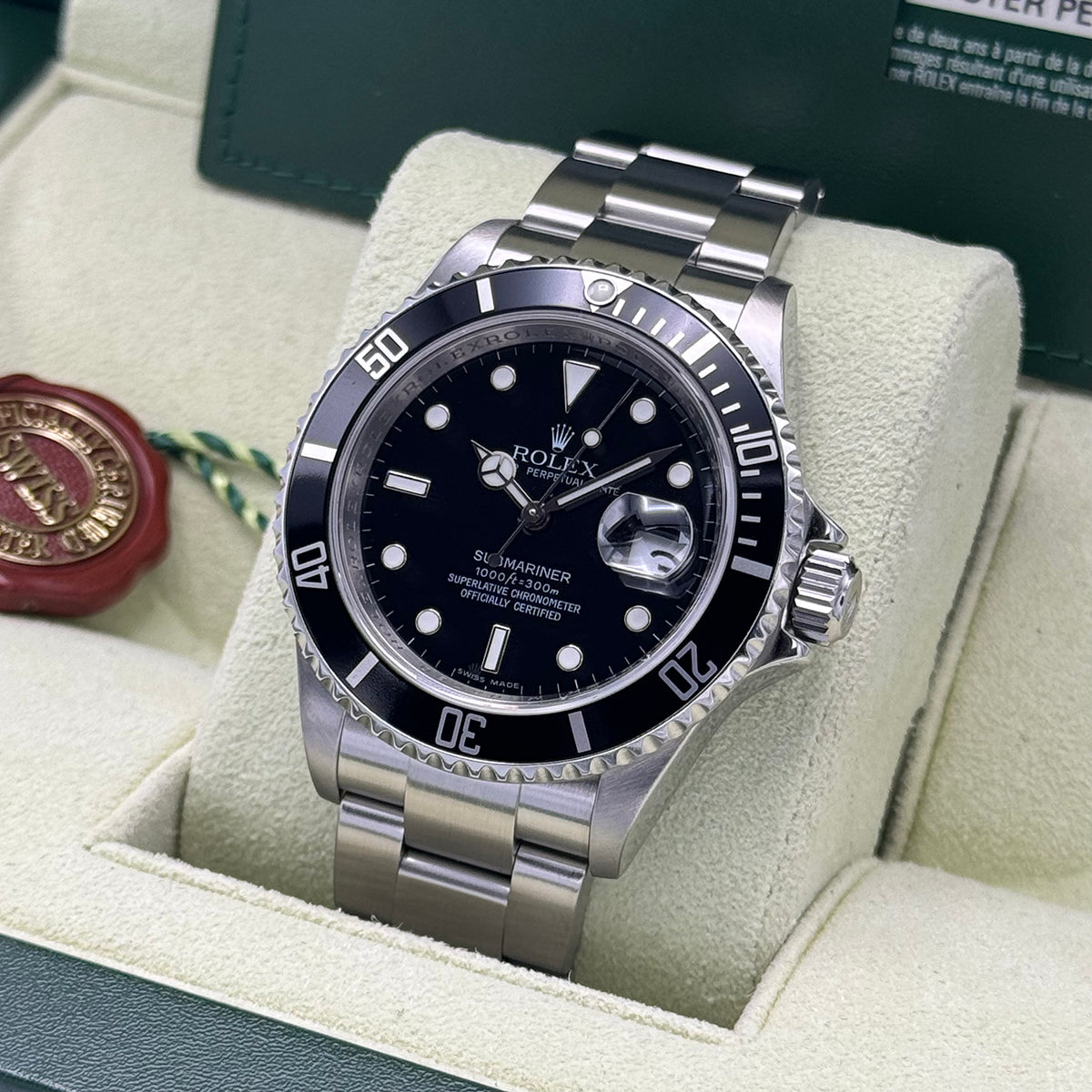 Submariner Date 16610 Engraved Rehaut — 7