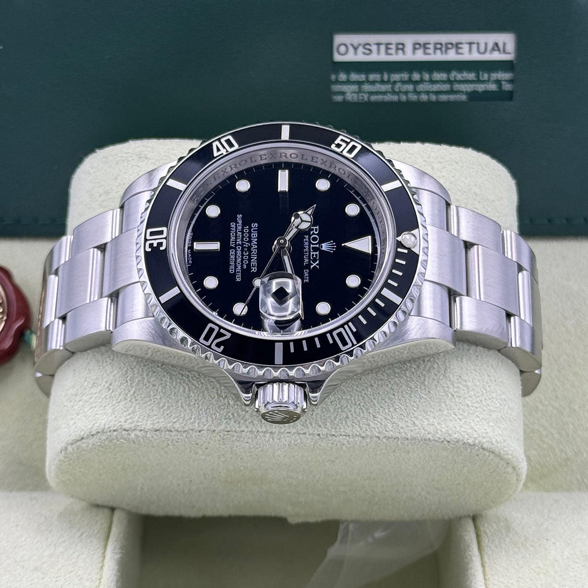 Submariner Date 16610 Engraved Rehaut — 11
