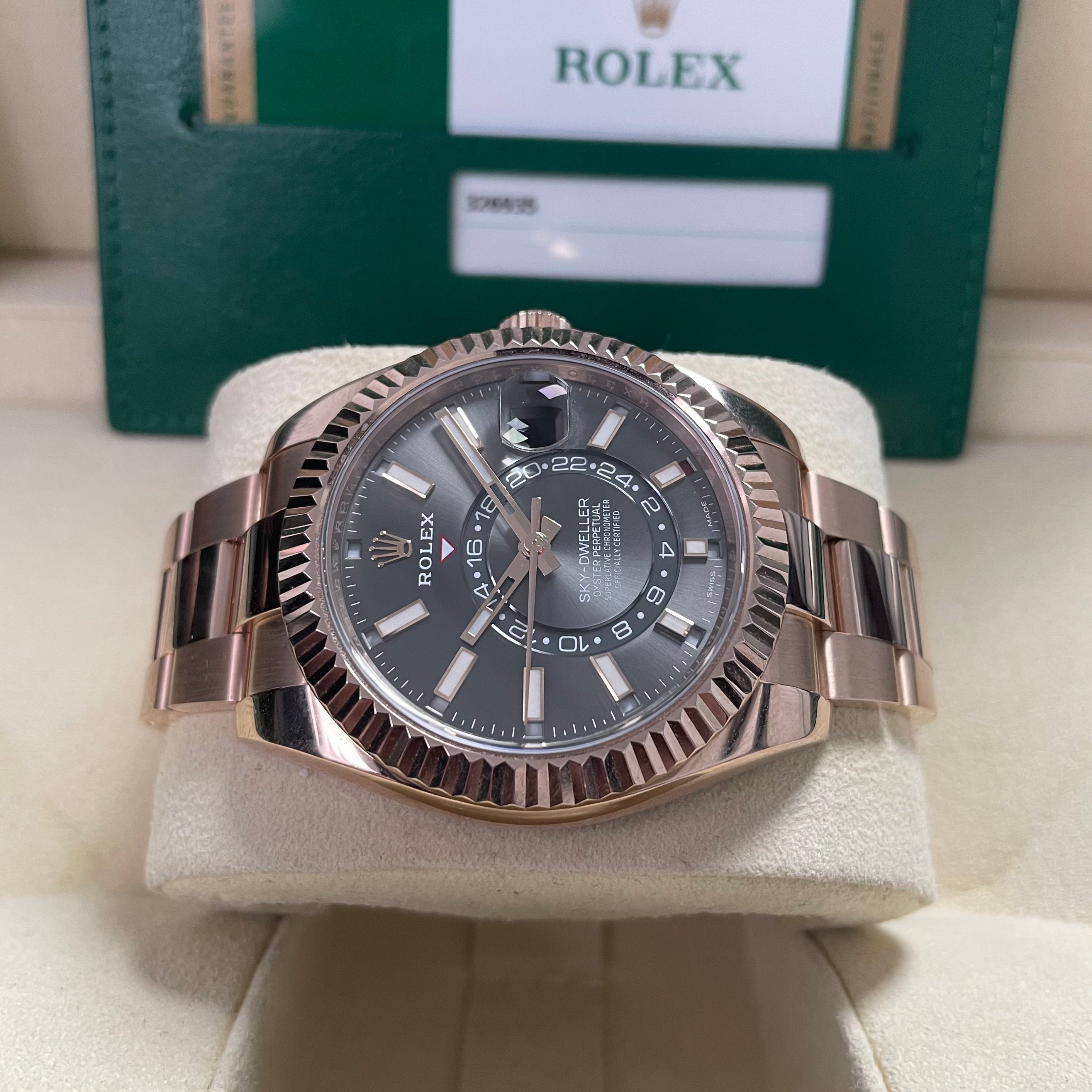 Sky-Dweller 326935 (Rhodium Dial) — 3